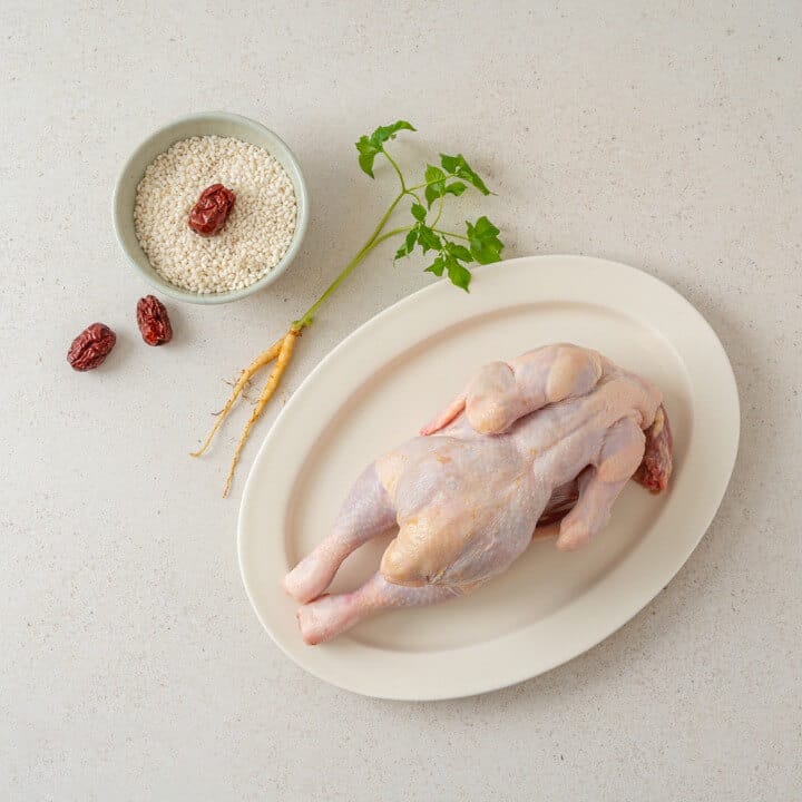 컨비니, [유기축산물 인증] 유기농 삼계용 닭, 500g, 1팩, 컨비니언